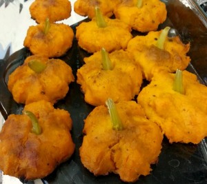Delcious Fun to Make Sweet Potatoe Pumpkins 